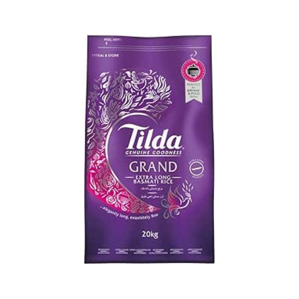 TILDA GARND EXTRA LONG BASMATI RICE 1X20KG