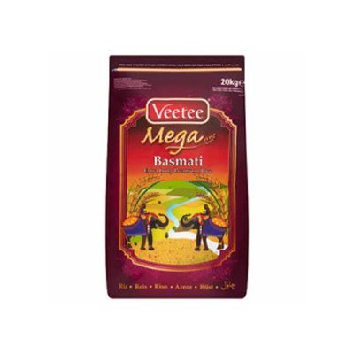 VEETEE MEGA EXTRA LONG BASMATI RICE 1X10KG