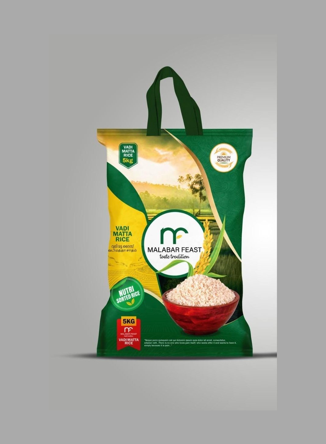 MALABAR FEAT -PALAKADAN MATTA RICE 1X10KG